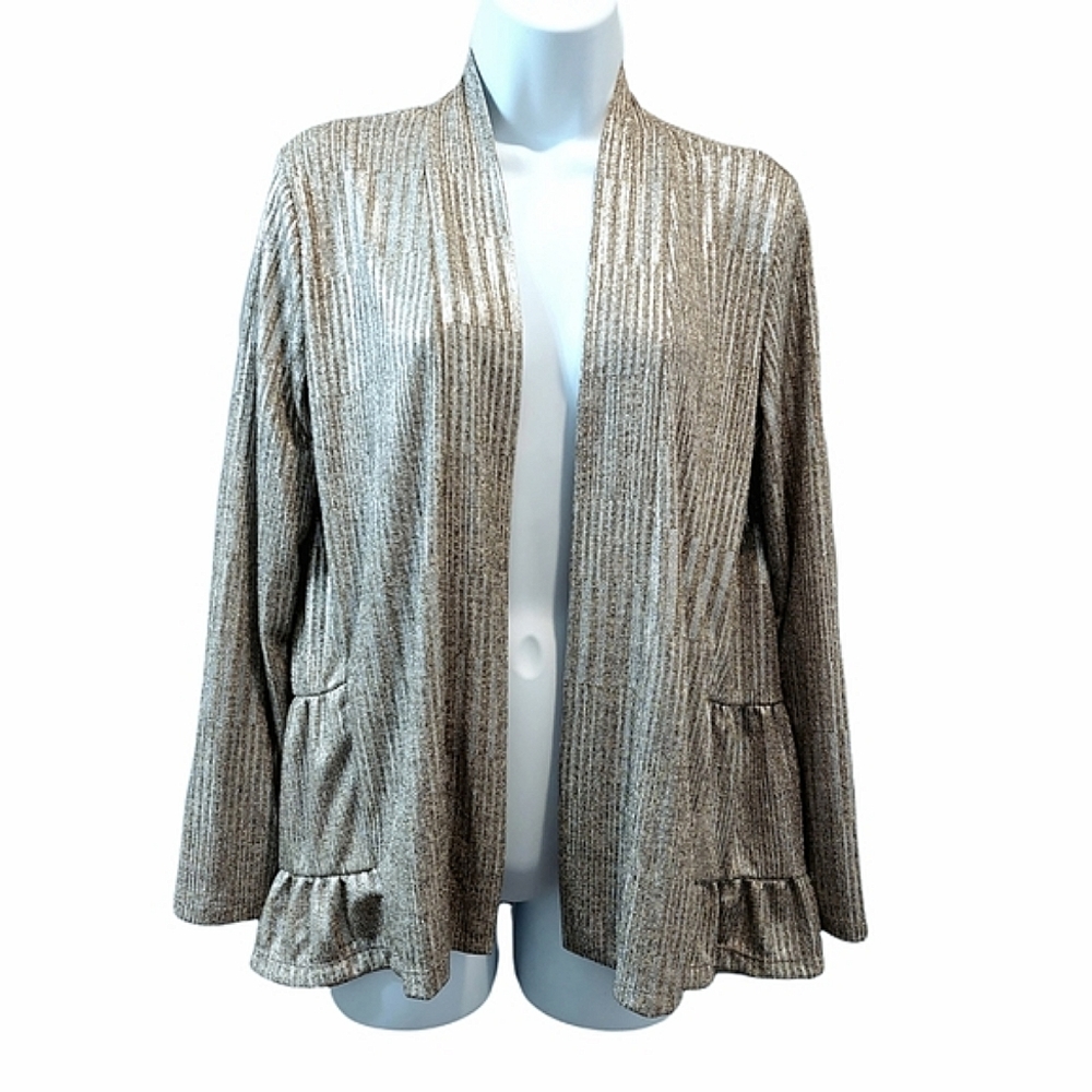 Metallic cardigan